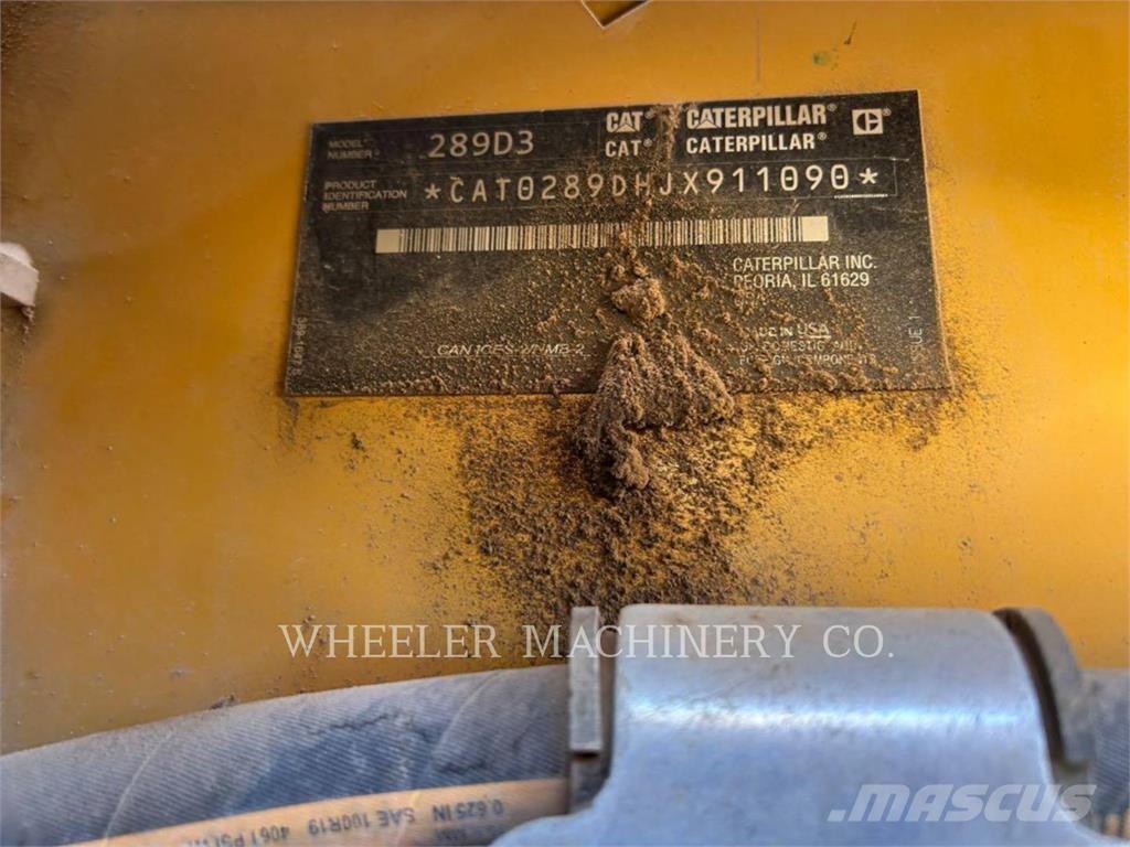 CAT 289D3 C3HF Bandlastare