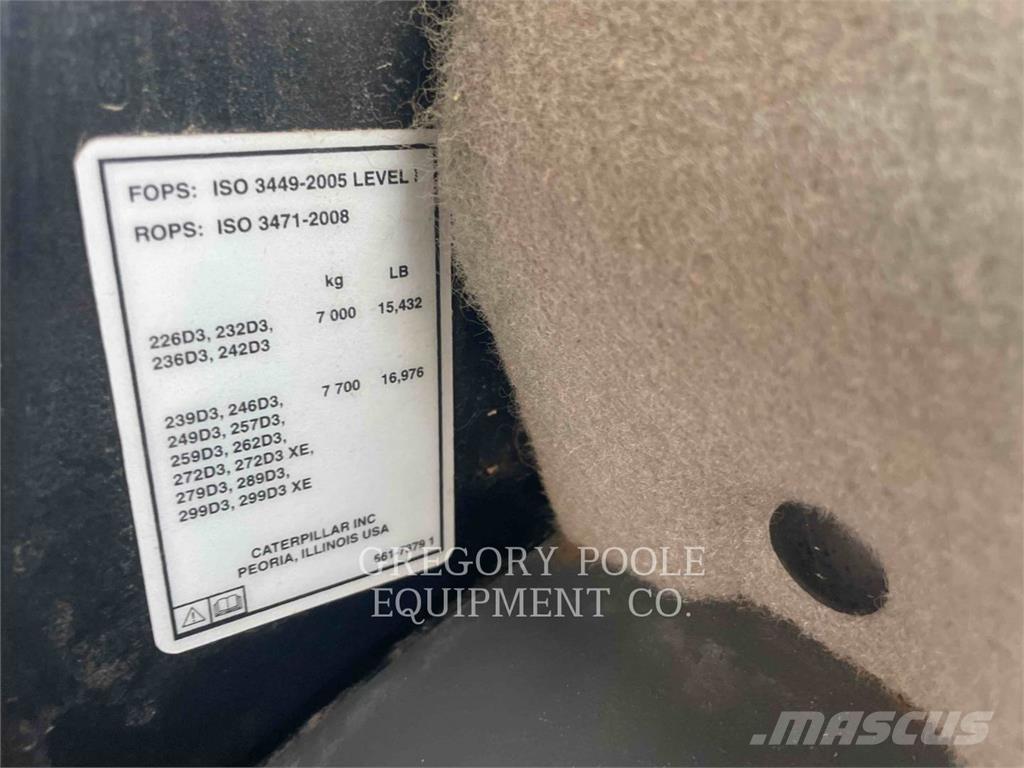 CAT 299D3XE Bandlastare