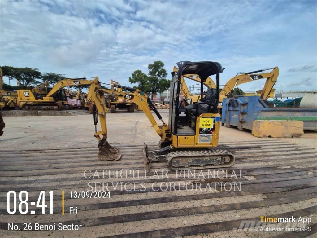 CAT 301.7-05CR Bandgrävare