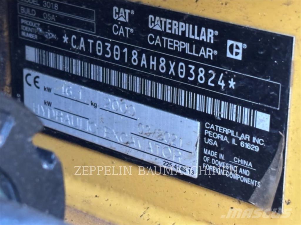 CAT 301.8-05A Bandgrävare