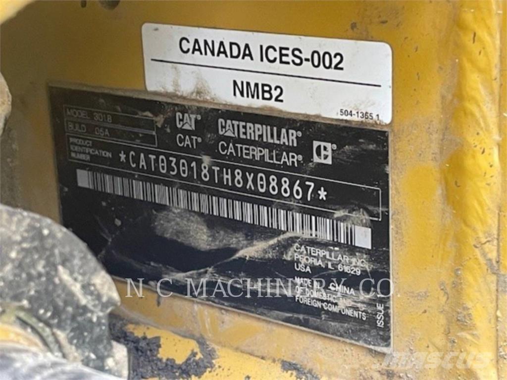 CAT 301.8 CRCB Bandgrävare