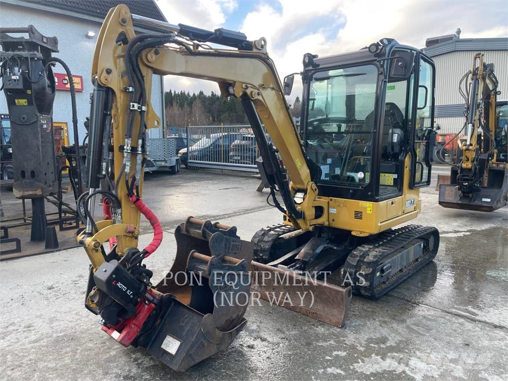 CAT 302.707CR Bandgrävare