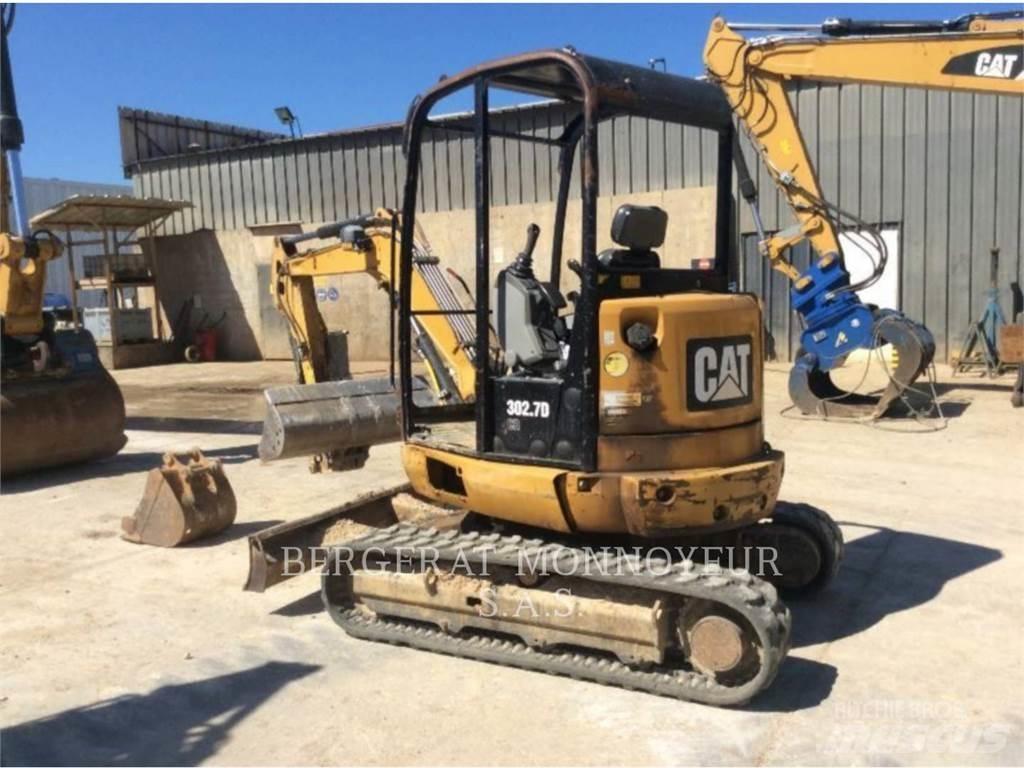 CAT 302.7D CR Bandgrävare