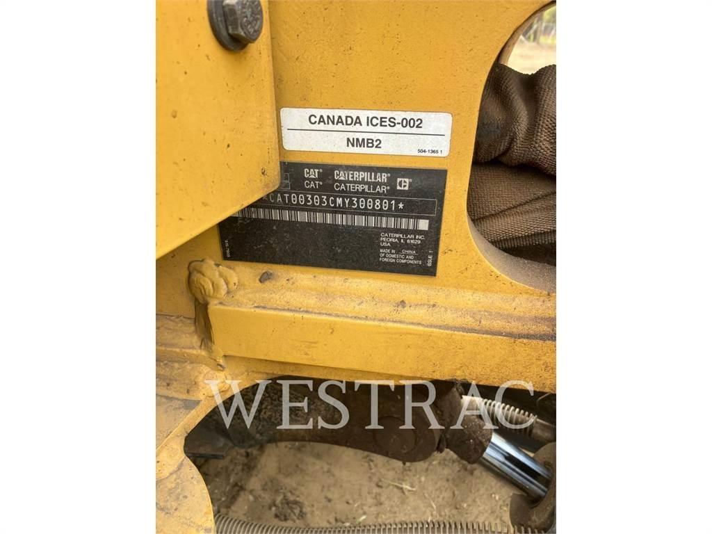 CAT 303 Minigrävare < 7t