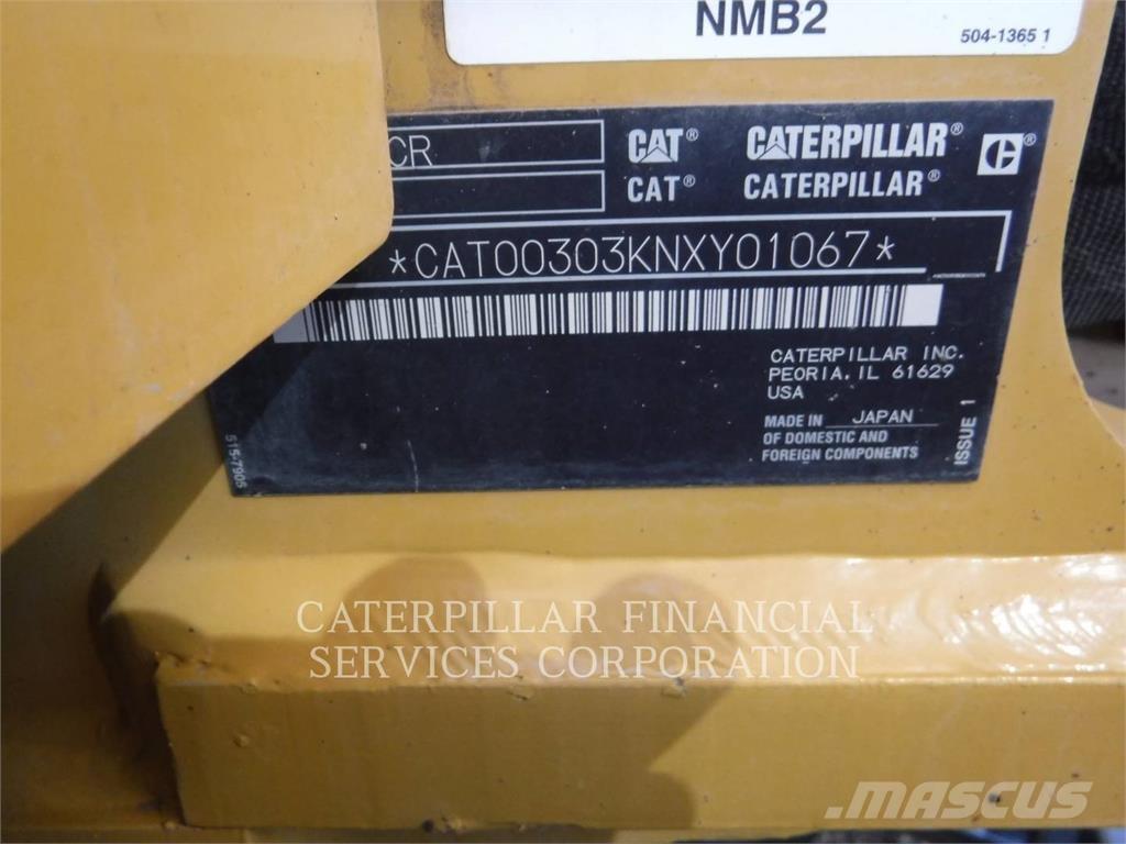 CAT 303-07CR Bandgrävare