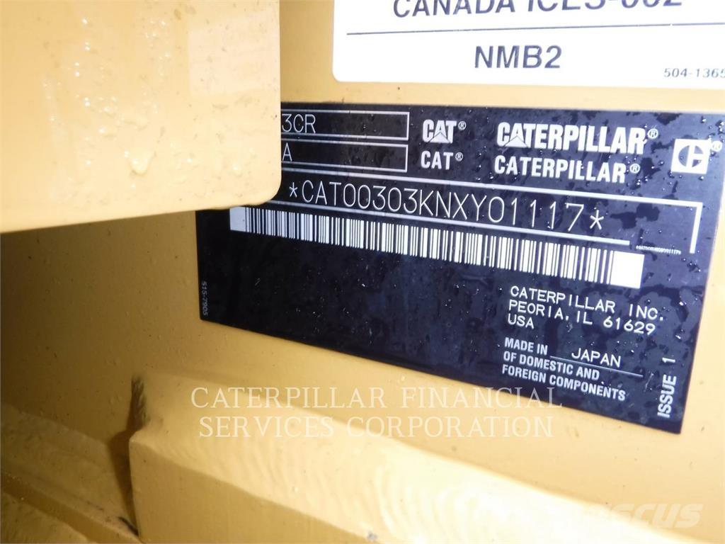 CAT 303-07CR Bandgrävare