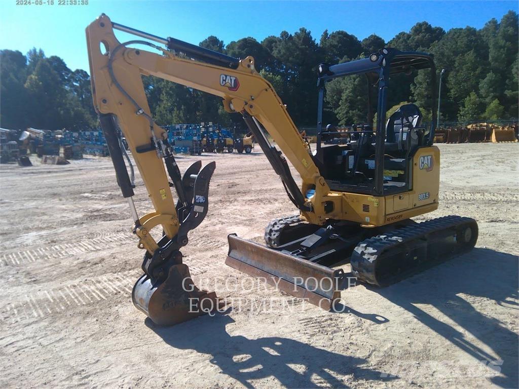 CAT 303.5-07CR Bandgrävare