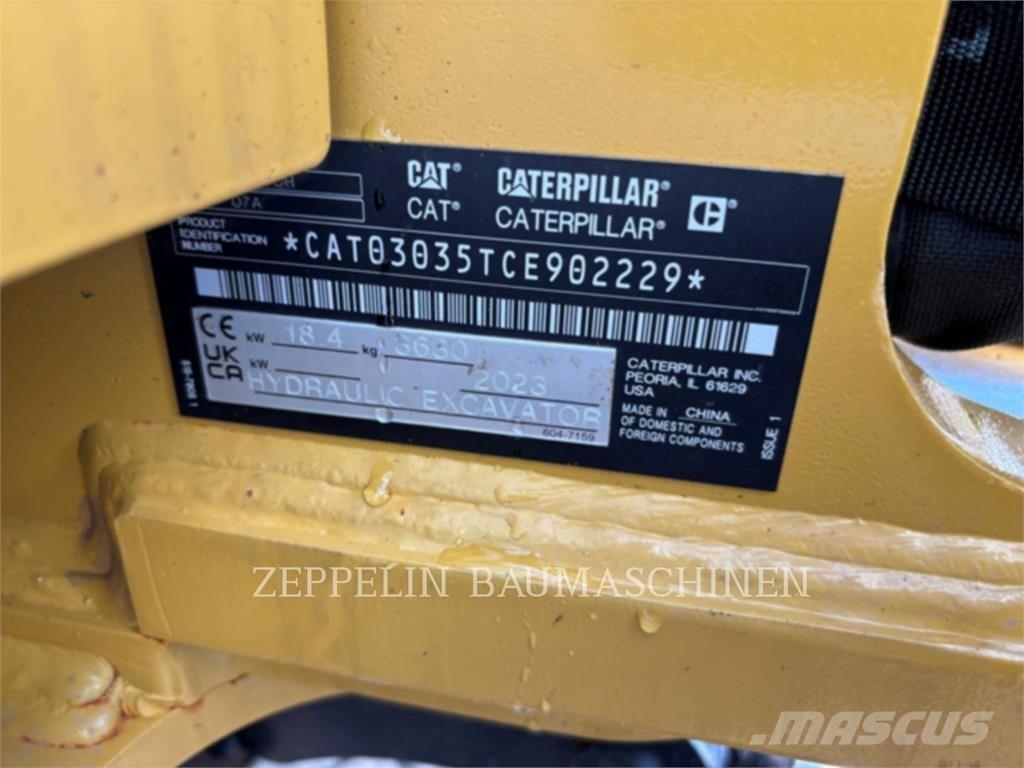 CAT 303.5CR-07 Bandgrävare