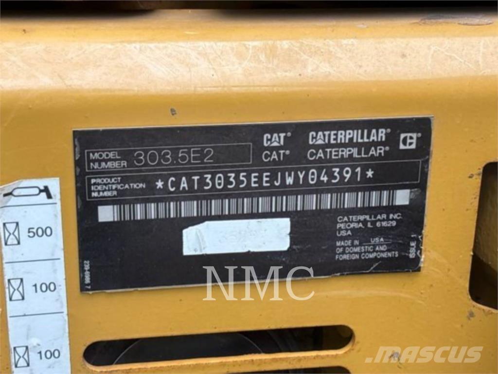 CAT 303.5E2 Bandgrävare