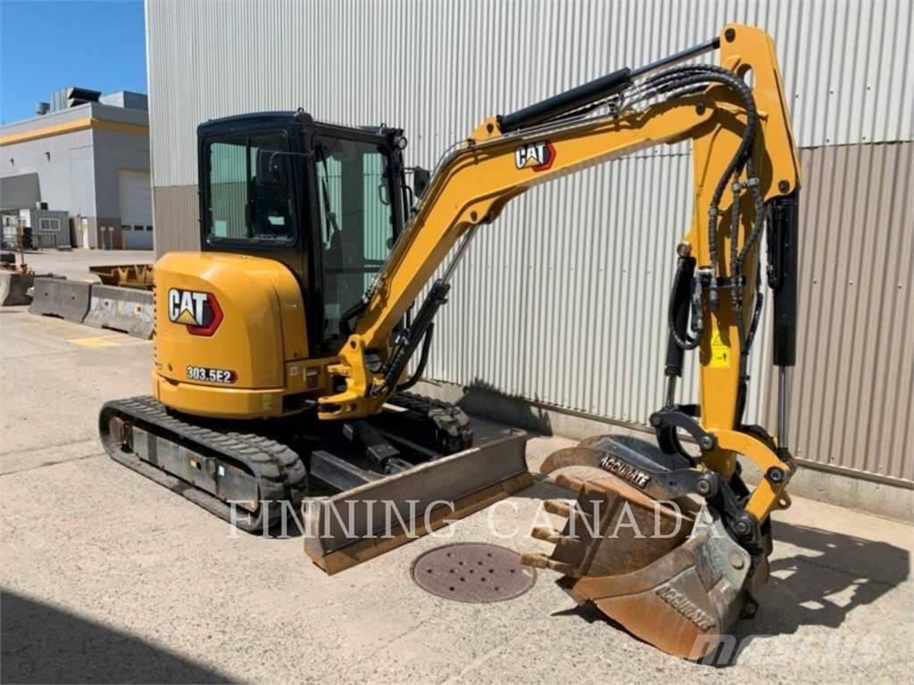 CAT 303.5E2 CR Bandgrävare