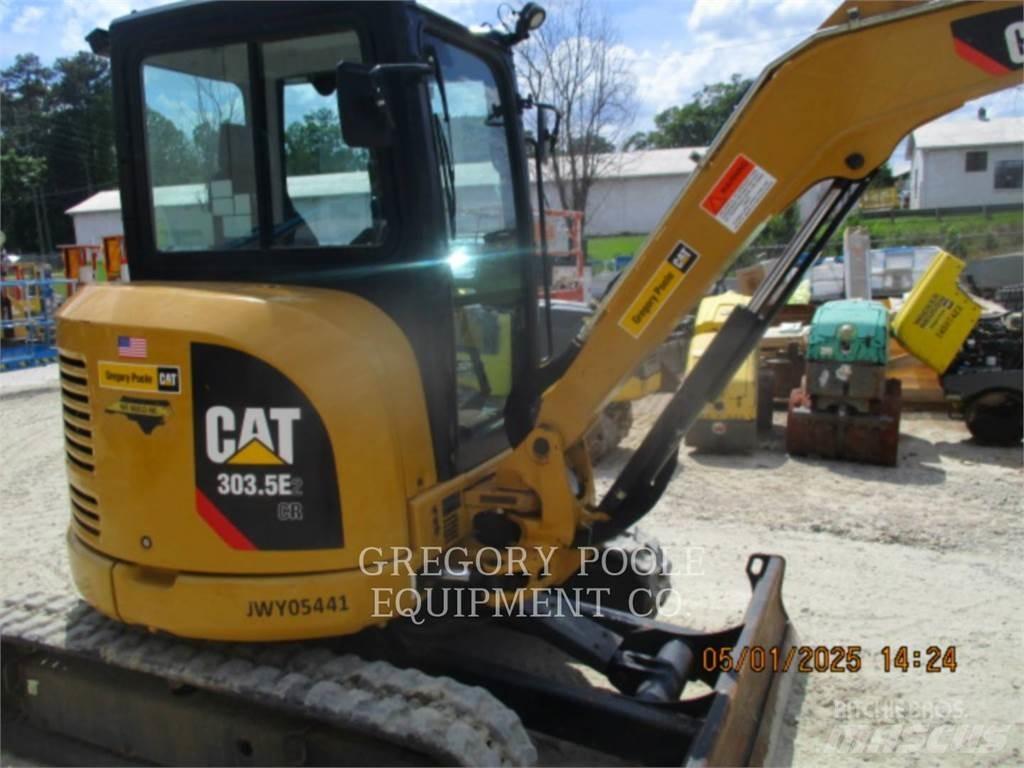 CAT 303.5E2CR Bandgrävare