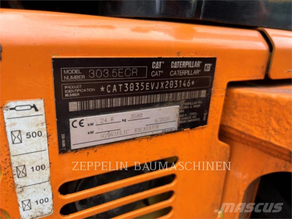 CAT 303.5ECR Bandgrävare