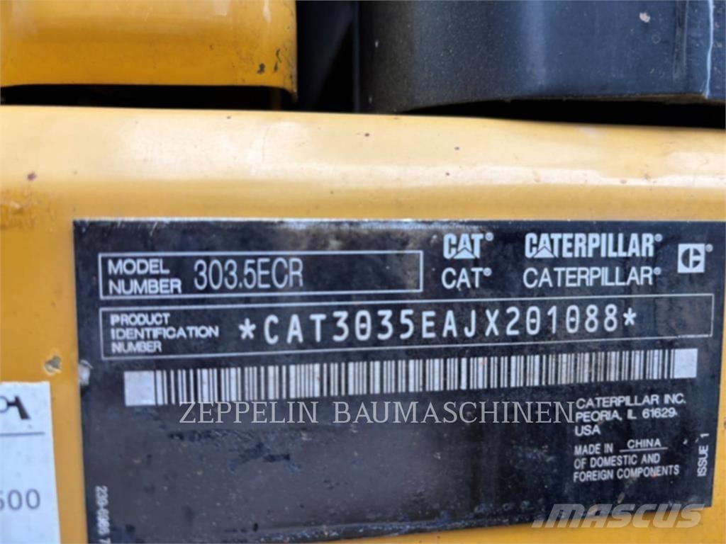 CAT 303.5ECR Bandgrävare