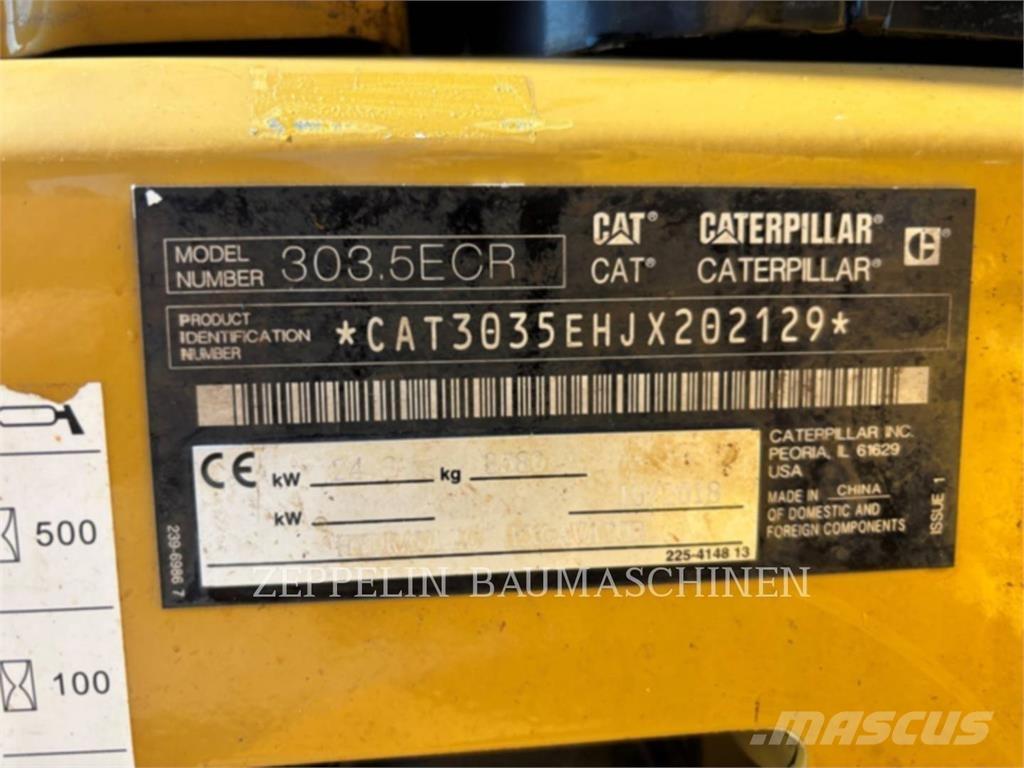 CAT 303.5ECR Bandgrävare