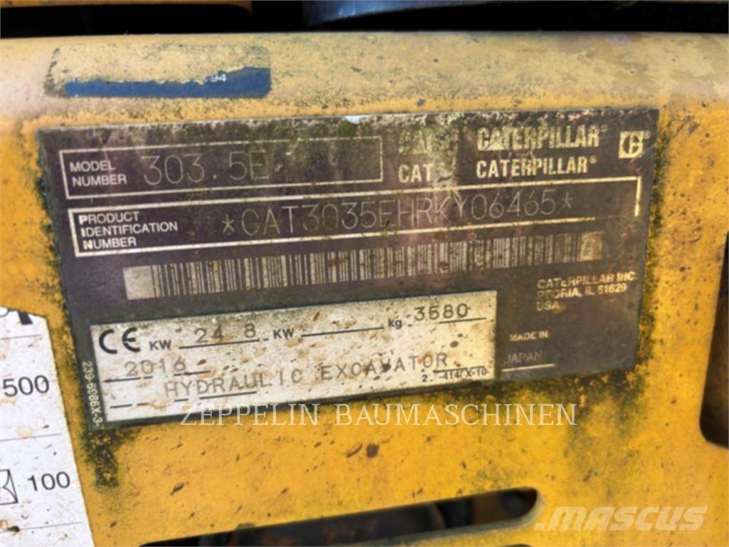 CAT 303.5ECR Bandgrävare