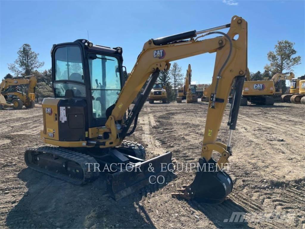 CAT 303 CRCB Bandgrävare