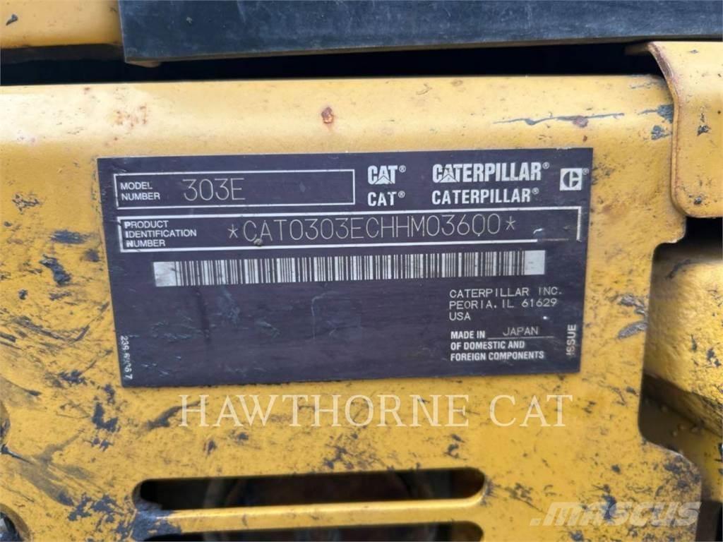 CAT 303E CR Bandgrävare