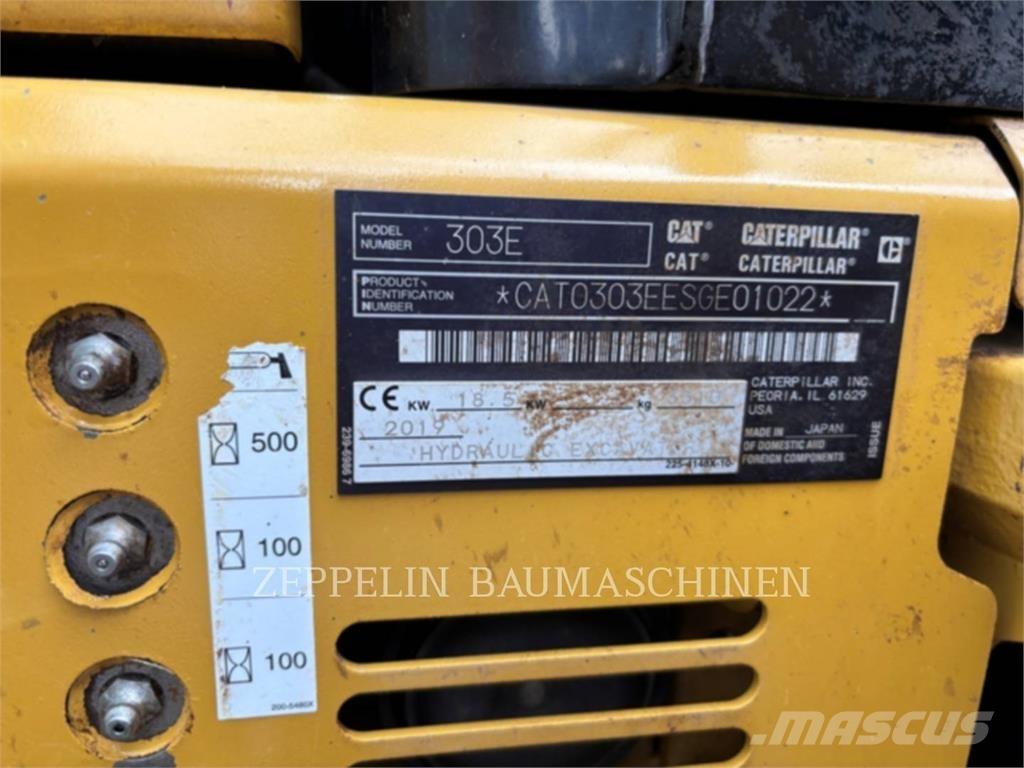 CAT 303ECR Bandgrävare