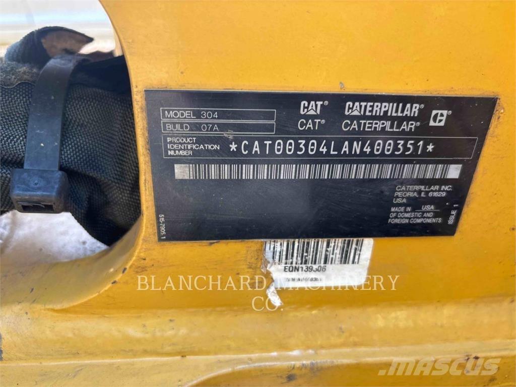 CAT 304 Bandgrävare
