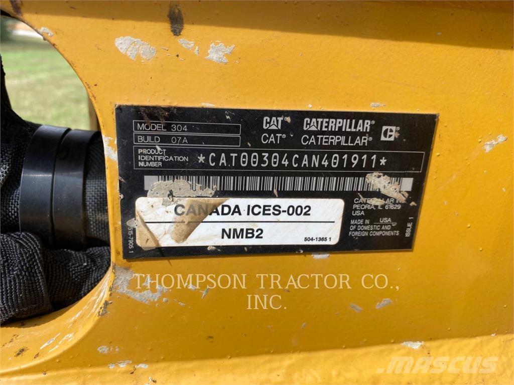 CAT 304 Bandgrävare