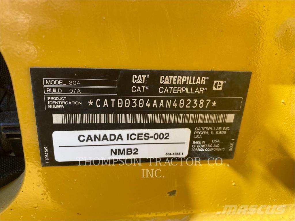 CAT 304 Bandgrävare