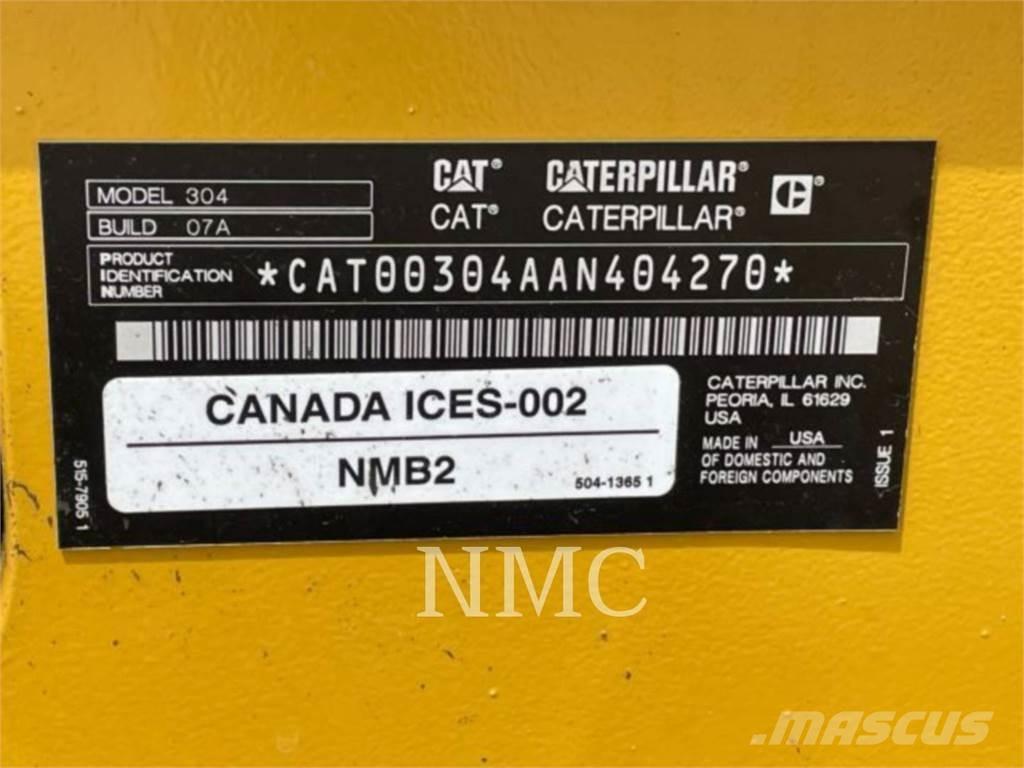 CAT 304-07 Bandgrävare