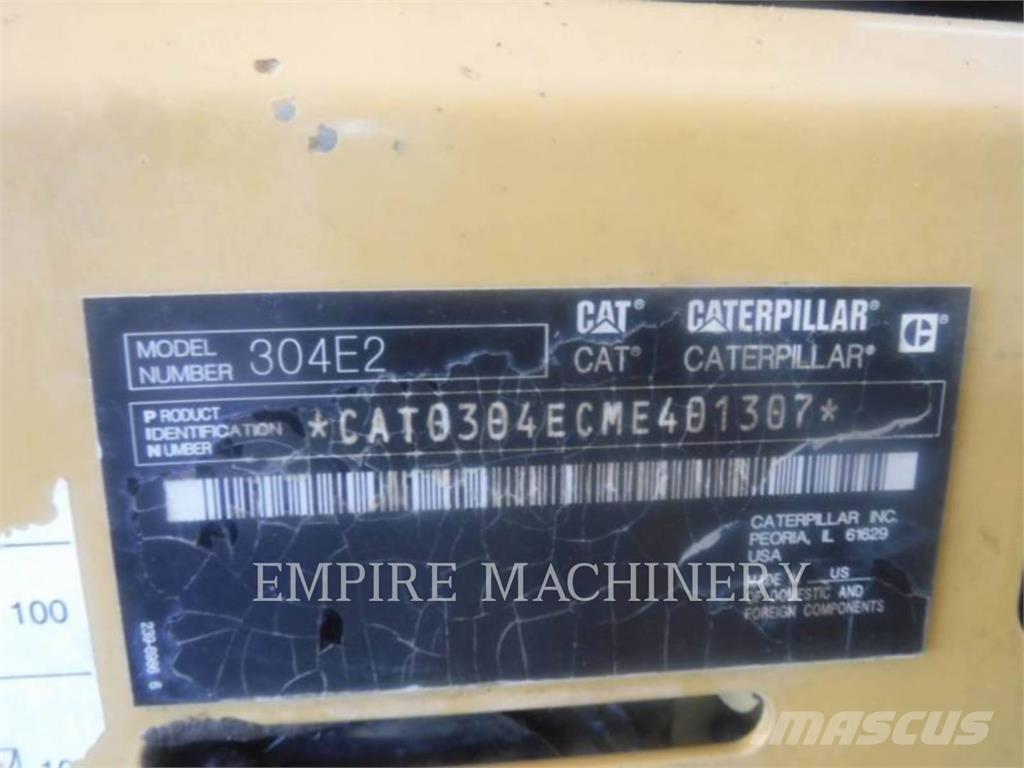 CAT 304E2 Bandgrävare