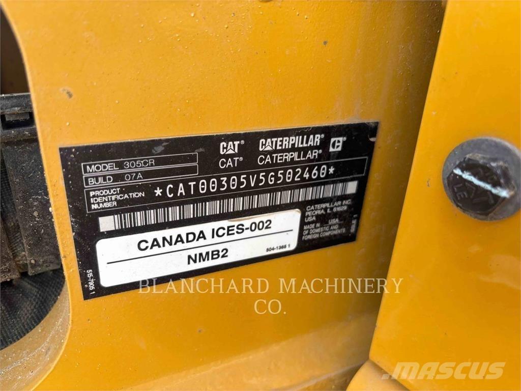 CAT 305 Bandgrävare