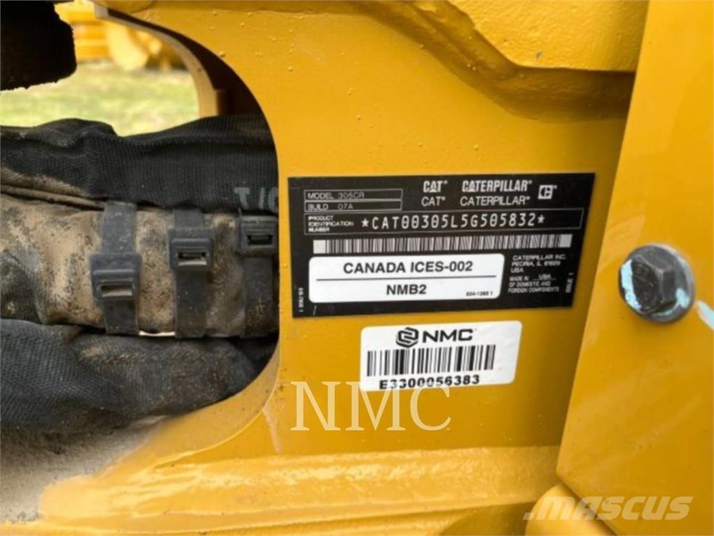 CAT 305-07CR Bandgrävare