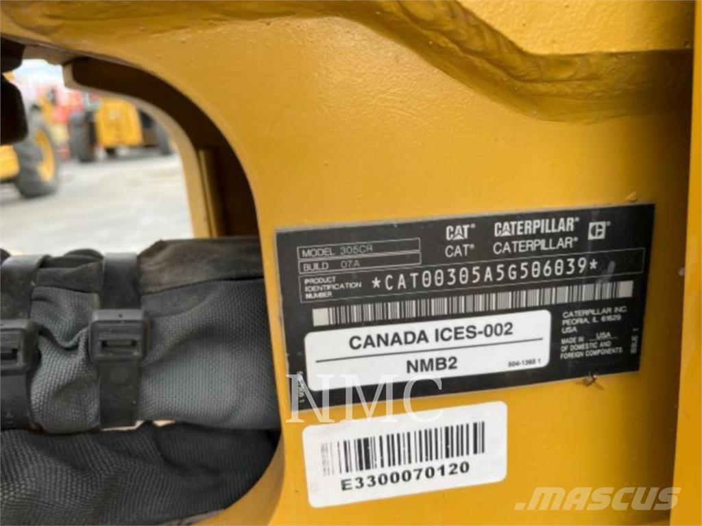 CAT 305-07CR Bandgrävare