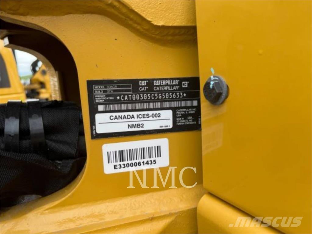 CAT 305-07CR Bandgrävare