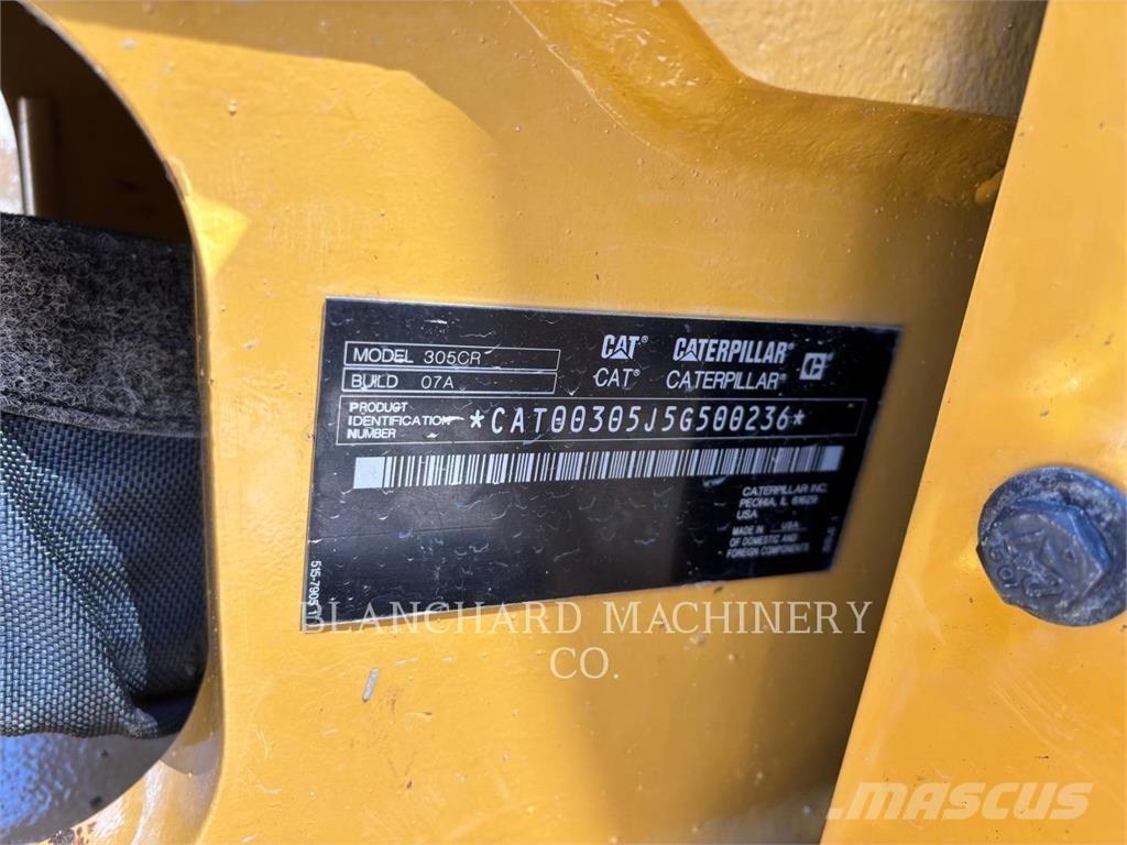 CAT 305-07CR Bandgrävare