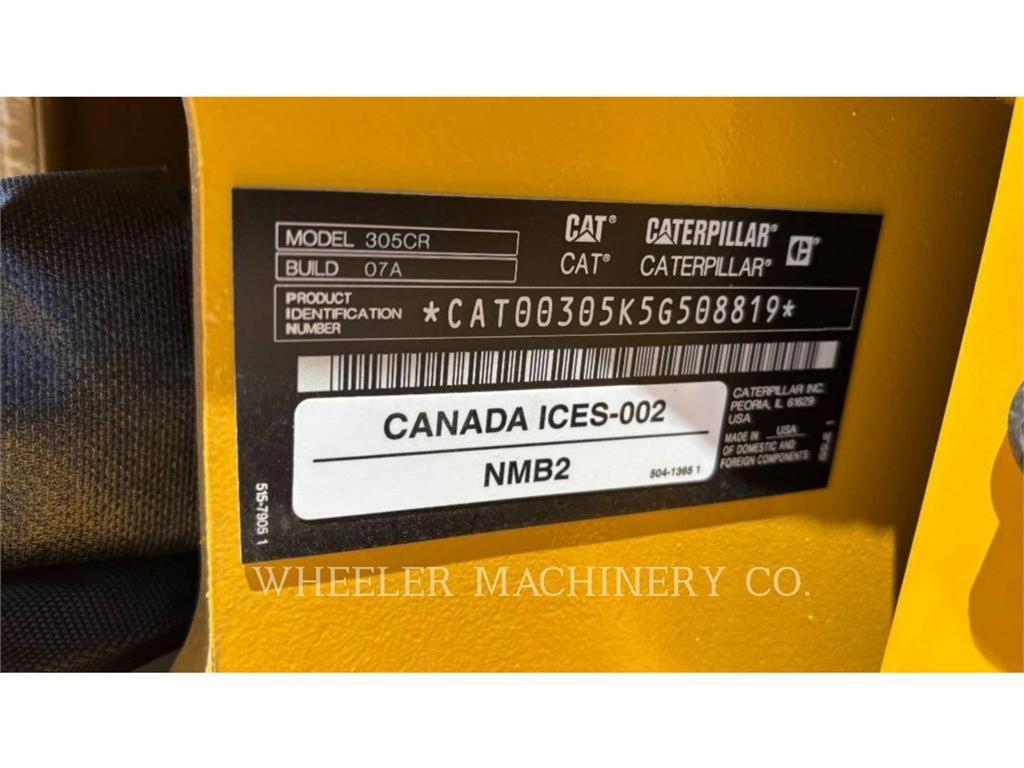CAT 305 C3 TAQ Bandgrävare