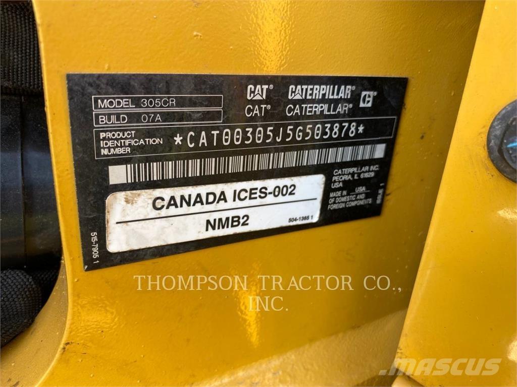 CAT 305 CR Bandgrävare