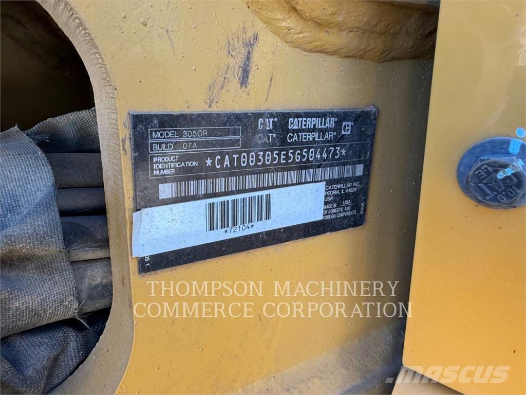 CAT 305 CR Bandgrävare