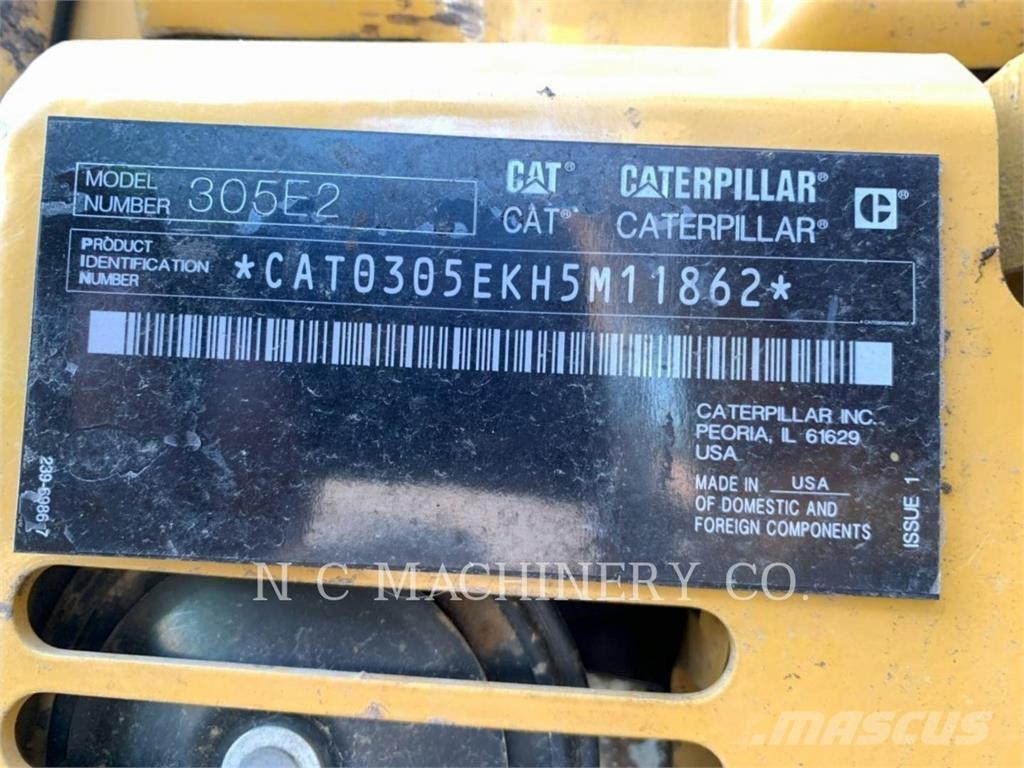 CAT 305E2 CRCB Bandgrävare