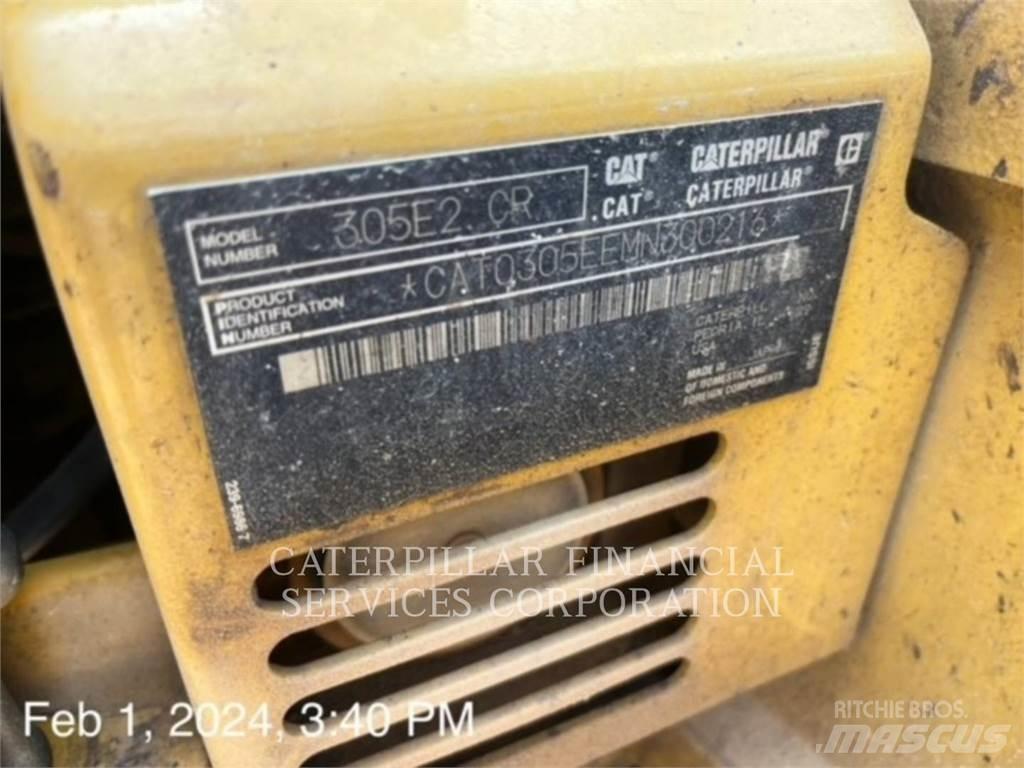CAT 305E2CR Bandgrävare