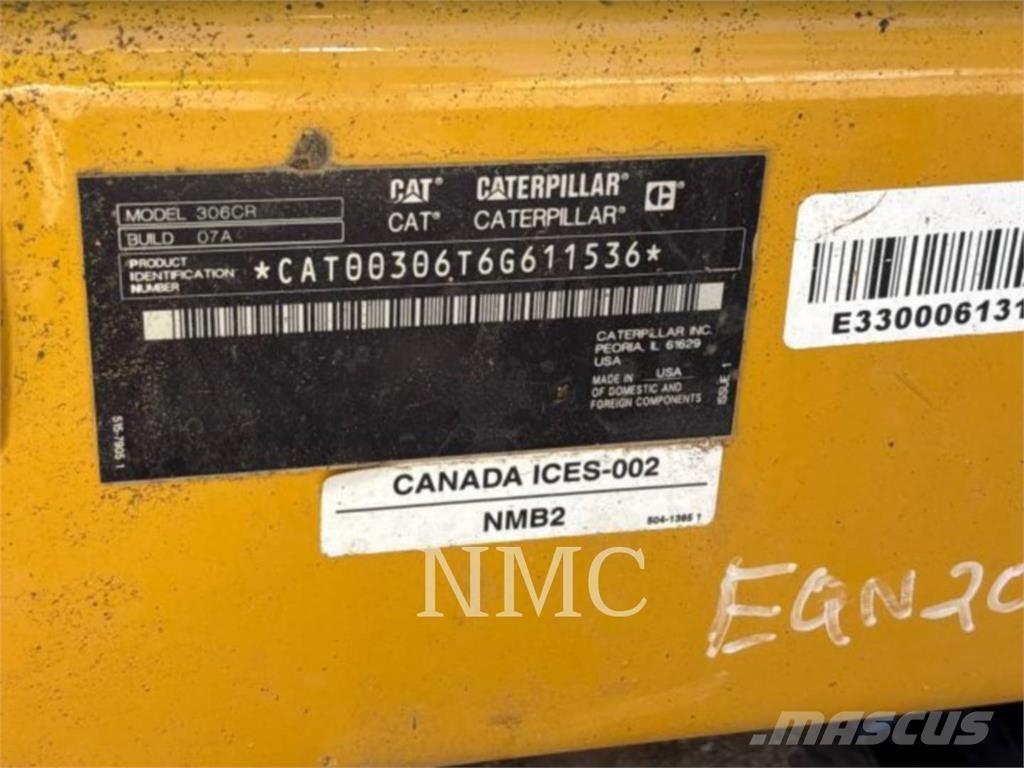 CAT 306-07CR Bandgrävare