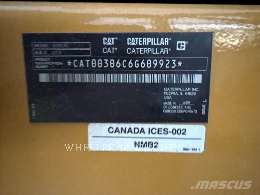 CAT 306 C3 THQ Bandgrävare