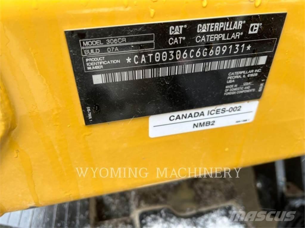 CAT 306 CR Bandgrävare