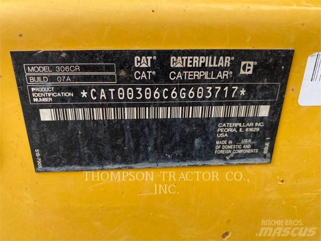 CAT 306CR Bandgrävare
