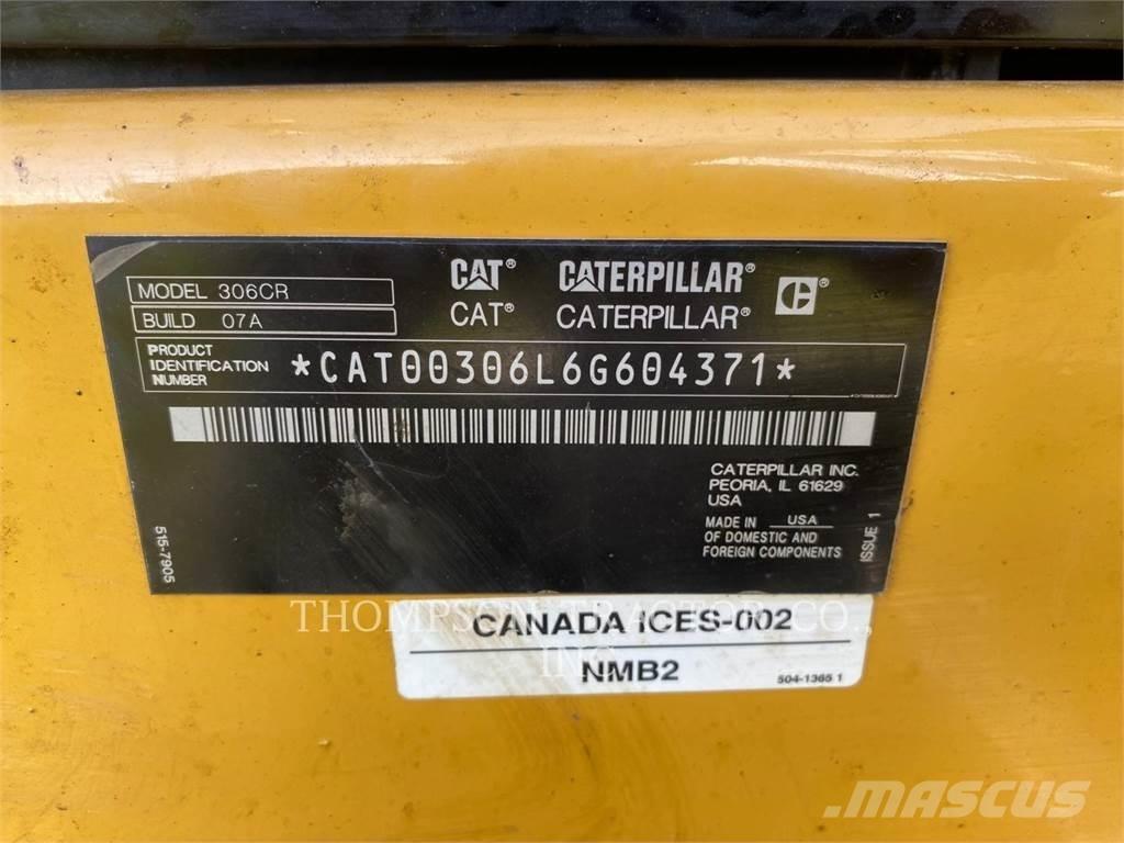 CAT 306CR Bandgrävare