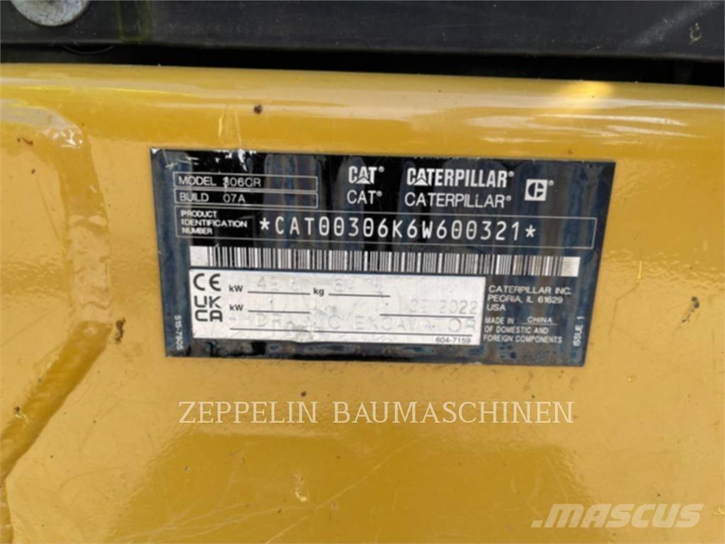 CAT 306CR-07A Bandgrävare