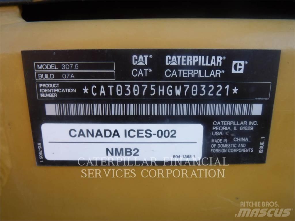 CAT 307.5-07 Bandgrävare