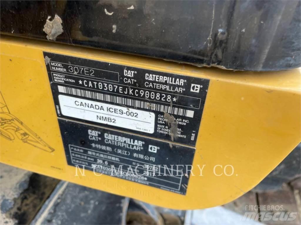 CAT 307E2 Bandgrävare