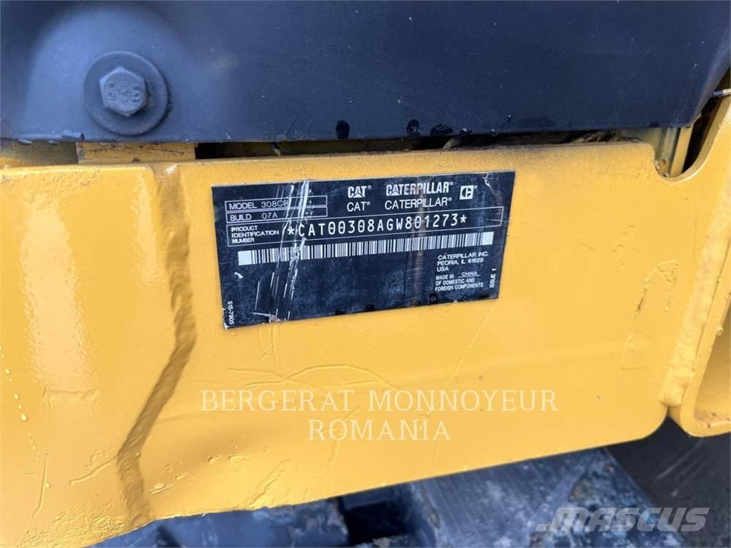 CAT 308-07CR Bandgrävare
