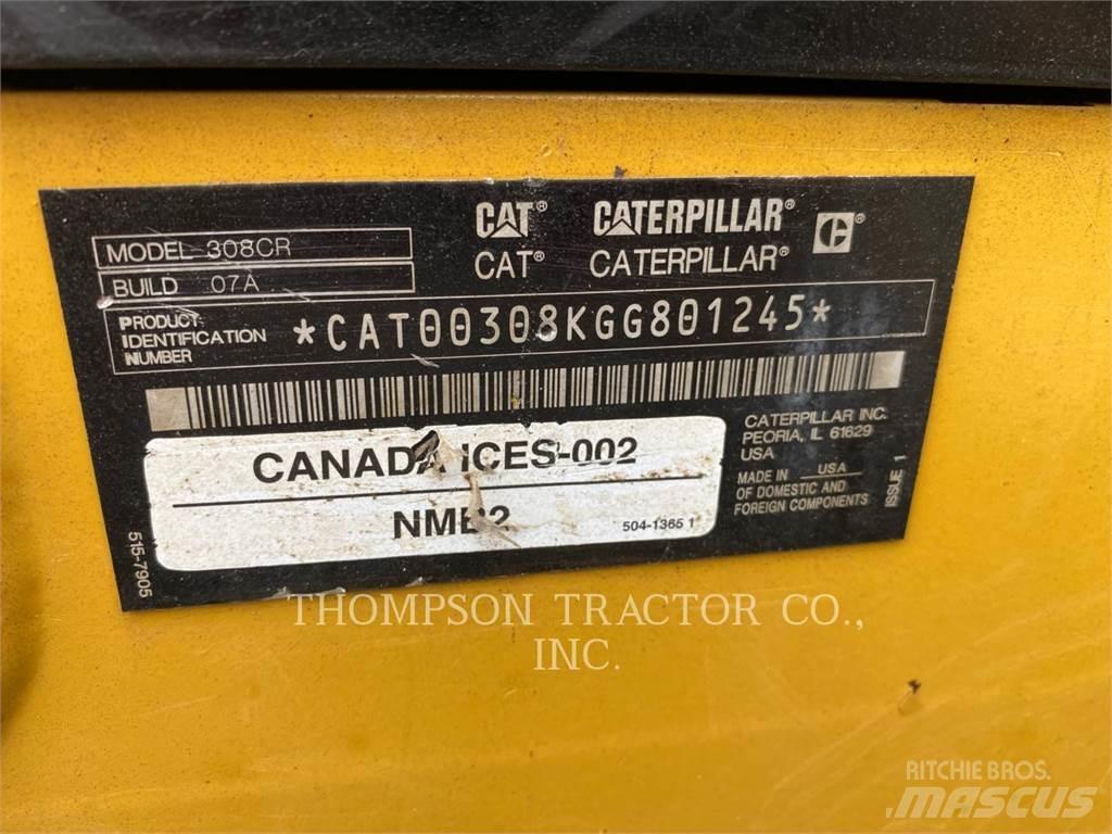 CAT 308CR Bandgrävare