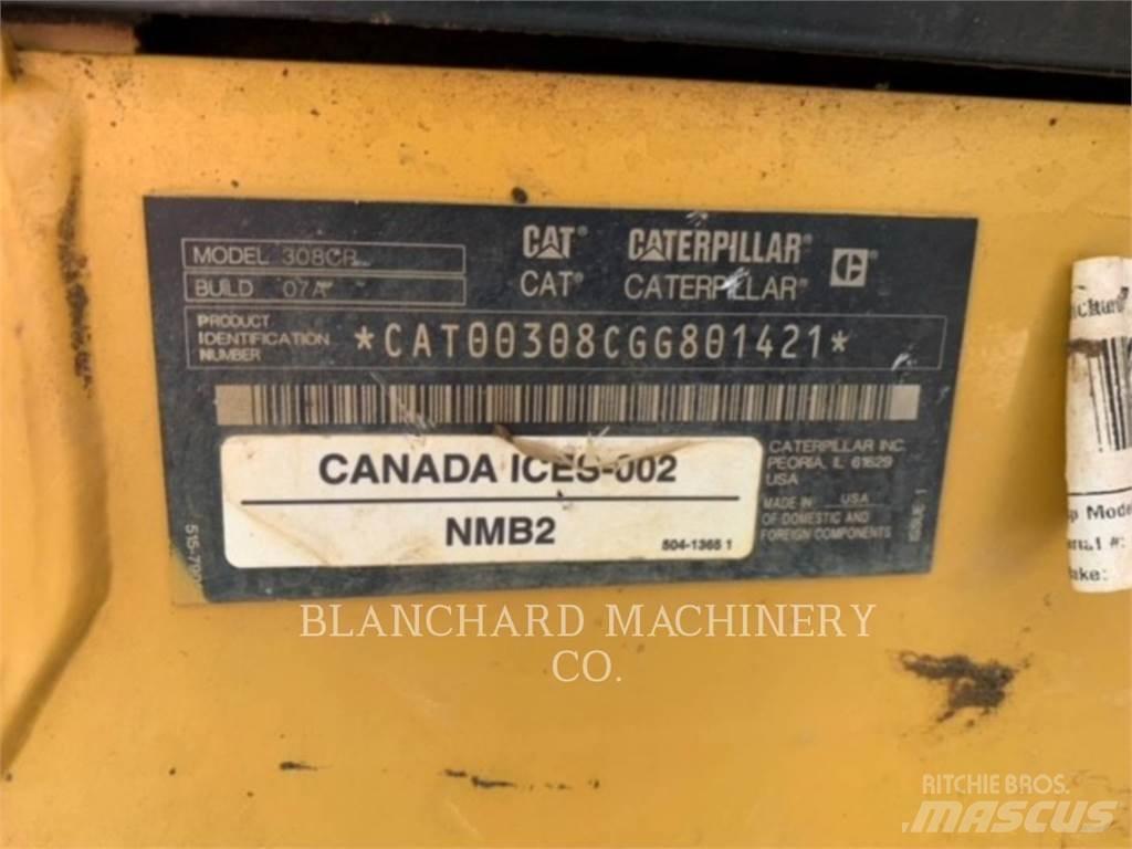 CAT 308CR Bandgrävare