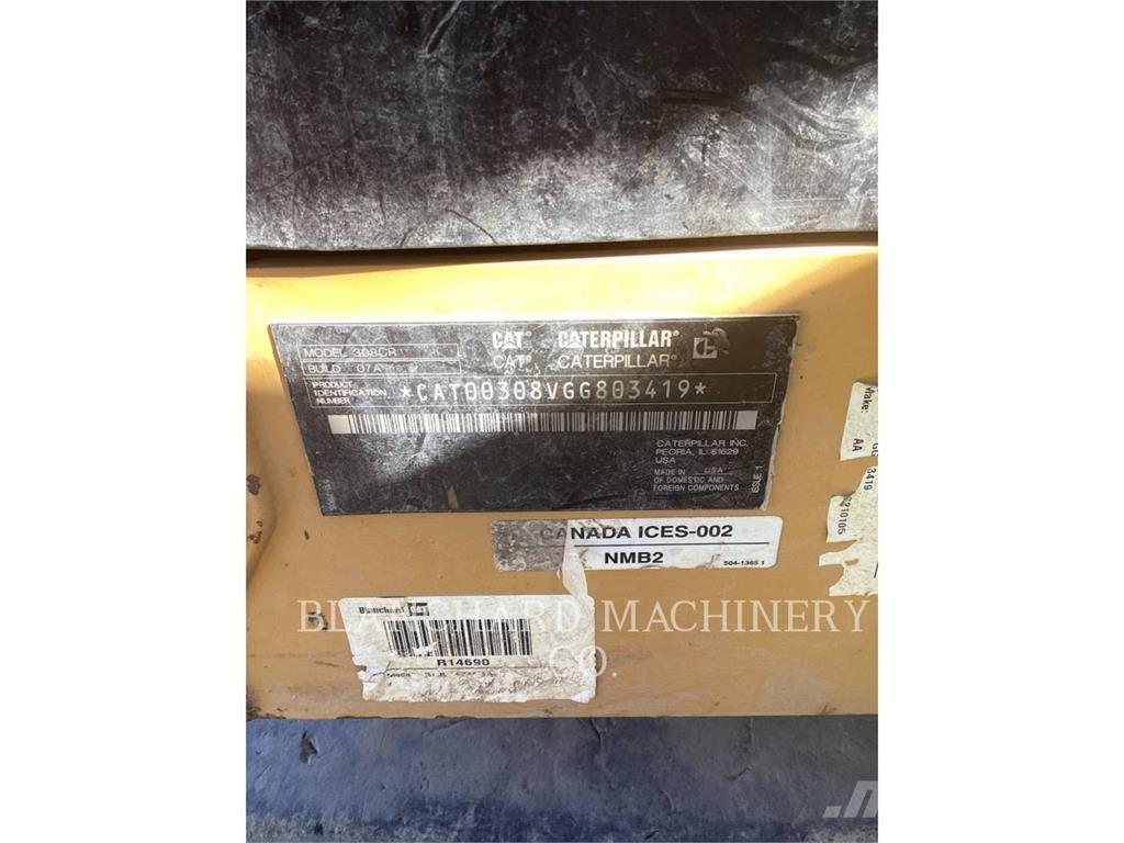 CAT 308CR Bandgrävare