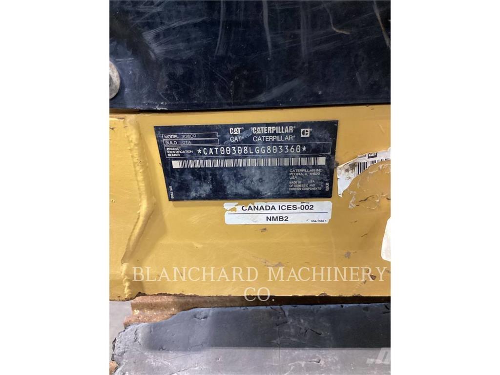 CAT 308CR Bandgrävare